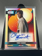 Topps Star Wars Smugglers Outpost Finest Autographed YORD FANDAR