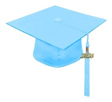 Child Light Blue Cap  Tassel - Preschool  Kindergarten