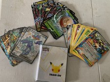 65 MASSIVE JUMBO / OVERSIZED NM POKEMON CARD LOT WITH BINDER + 10 CODE CARDS!