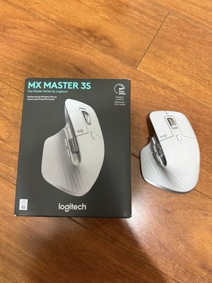 Logitech MX Master 3S Wireless Mouse - Pale Gray