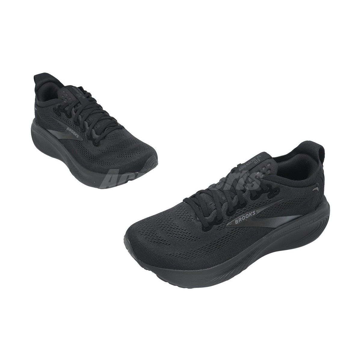 Brooks Adrenaline GTS 25 Black Ebony Men Road Running Jogging