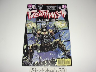 Deathwish #1 Comic DC Milestone 1994 It's A Love Story Blaustein JH Williams HTF