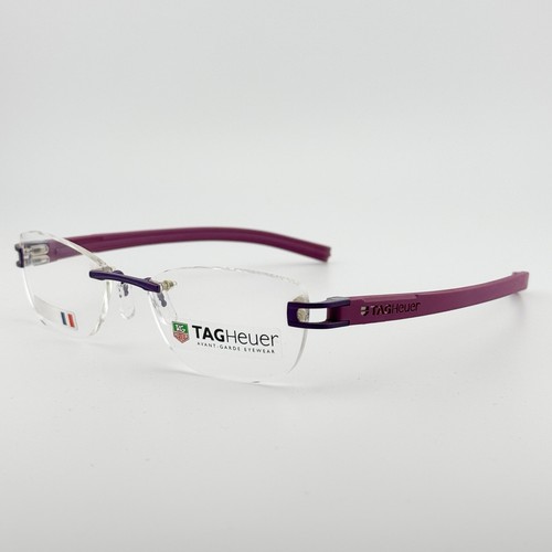 Original Tag Heuer Randlose Brille TH 7646 C. 017 SELTENES FRANKREICH GESTELL - Bild 3 von 24