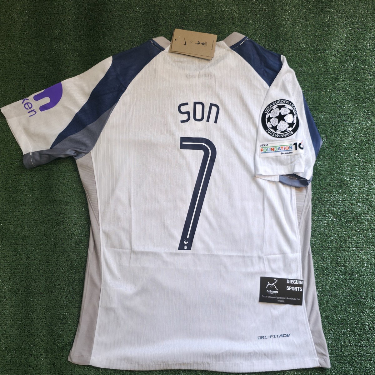 Tottenham Hotspur Son 7 オーセンティックLサイズ 2022-23 Tottenham Home Shirt Son #7 - 5/10 - (L)
