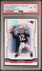 2005 Donruss Throwback Threads Silver Holofoil Tom Brady #88 /150