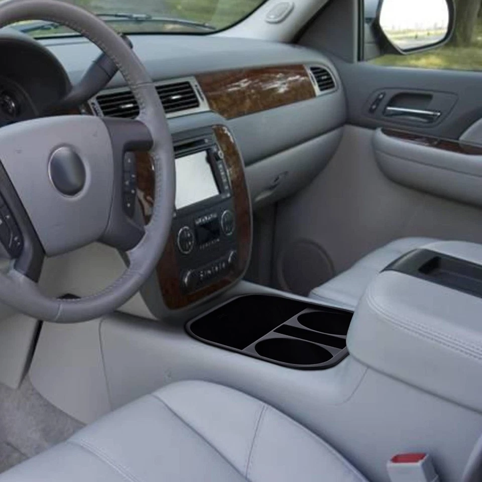 Center Console Cup Holder Insert Box For GMC Sierra Yukon 1500 2500HD 2003-2006 Foto 3 de 4