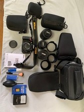 Nikon D5500 Digital DSLR Camera with 3 Lenses Full Set Excellent Condition