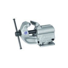 Paralleler Schraubstock mit Drehfu&szlig; schwenkbar Backenbreite 80mm 967010