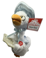 Mother Goose Talking Stuffed Nursery Rhymes Animated Plush 14" Inch Tested blue