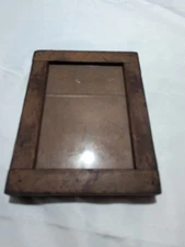 E. & H.T. Anthony Wooden Contact Print Frame w Tally Wheel 9x7 Antique #2