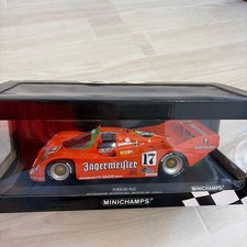 MINICHAMPS Porsche 962C Jagermeister Spa 1986 No. 17 1/18 Model