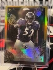 2025 Topps Chrome Ray Lewis FORTUNE 15 GOLD refractor 42/50