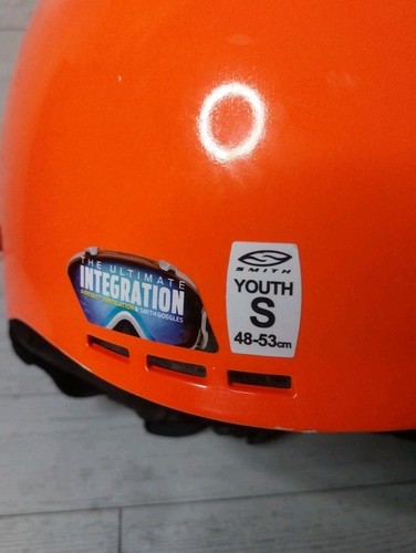 Smith Holt Jr Jugend Skihelm Youth YS 48-53 cm orange verstellbar - Bild 3 von 11