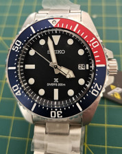 Unworn SEIKO Prospex Solar Diver SNE595P1 "Pepsi" with Warranty