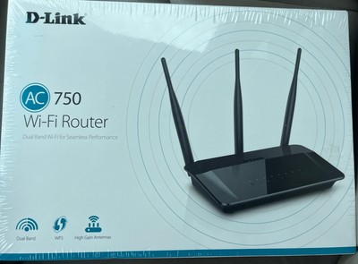 Wi-Fi AC750 Dual Band Router (DIR-813)