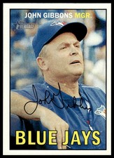 2016 Topps Heritage #278 John Gibbons Toronto Blue Jays NM+