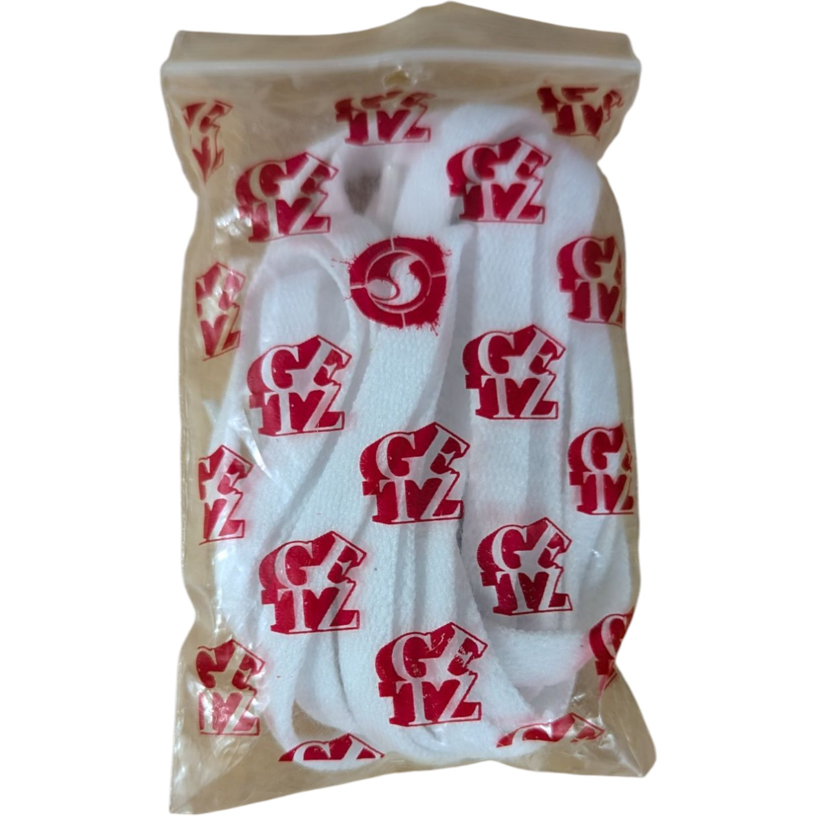 Vintage DVS Getz Shoe Laces Skate sb Flat Skateboarding White