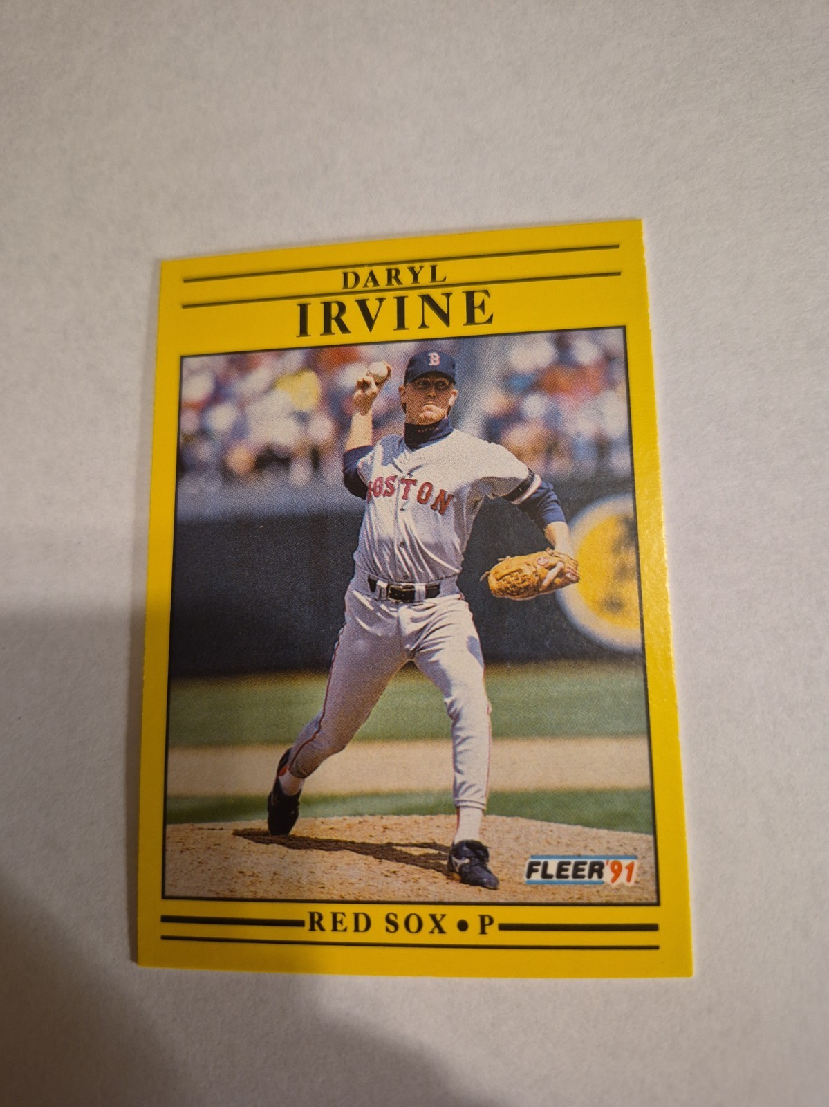 DARYL IRVINE 1991 FLEER #98 FREE SHIPPING 