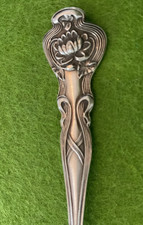 Ithaca New York 5.6" Sterling Souvenir Spoon Pond Lily by Paye & Baker 18.5g