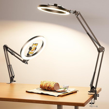 Ring Light Overhead Camera Phone Mount for Desk, 10  Selfie Light with Stand Tr