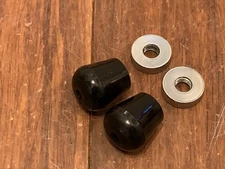 Pearl Drum Parts  2 x Bass Leg Screw Rubber & Feet Lockrings, Export Forum Etc