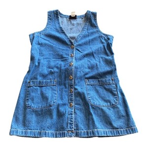 navy blue dress for baby girl Vintage 90s Jumper Dress main image 0