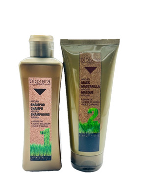 SALERM Biokera Natura Argan Shampoo & Mask Duo- 300 ml