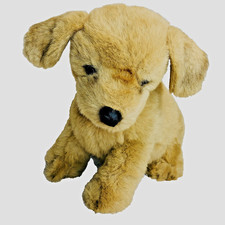 1986 Avanti Golden Retriever Puppy Dog Plush Sitting Pup Italy Applause
