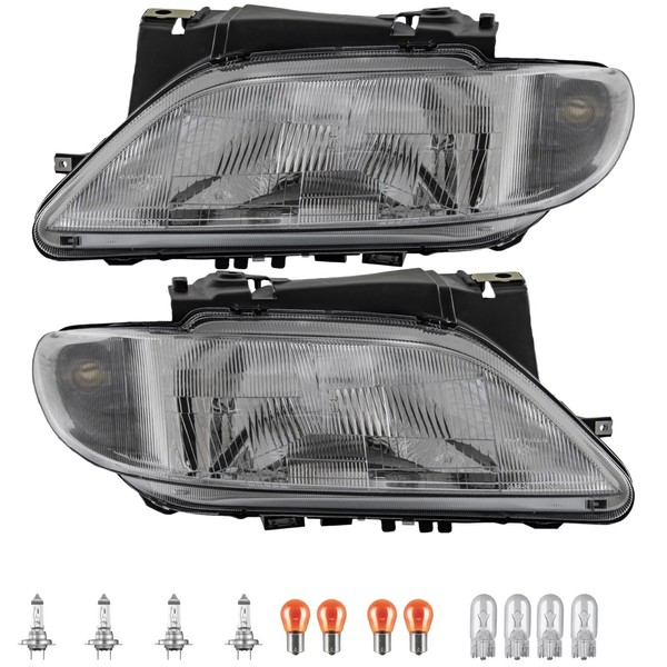 Halogen Scheinwerfer Set H7/H7 FüR CitroëN Xsara Coupe Inklusive Lampen-image