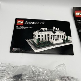 Lego Architecture: The White House | 21006 | No Box, Sealed Packs