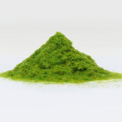 500g Nylon Kunstrasenpulver für Modellbahn Baum Rasen Diorama in 3mm Größe