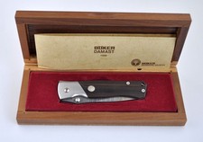 B&ouml;ker Damast Jahresmesser 1999 Sammler Zertifikat limitiert 136 / 999
