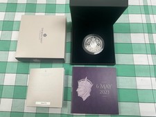ROYAL MINT 2023 CORONATION OF KING CHARLES III (1.1oz) SILVER PROOF COIN BOX+COA