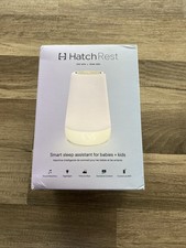 Máquina de sonido para dormir Hatch Rest 2da generación Wi-Fi y luz nocturna blanca/j
