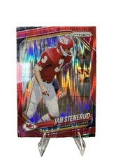 2025 Panini Prizm - Jan Stenerud #204 Red Flash Prizm