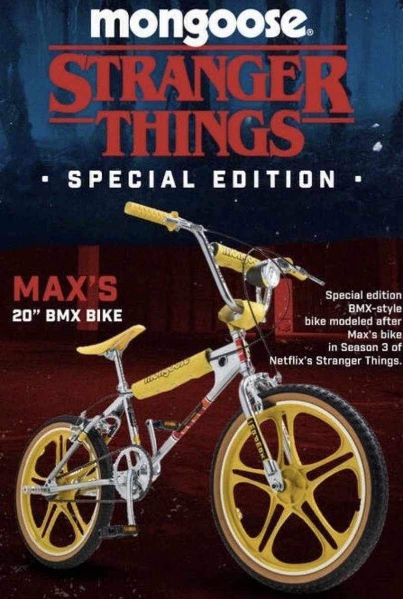 【りゅう】SCHWINN STRANGER THINGS BMX Schwinn ventures into Upside Down w/ Stranger Things 3 BMX tribute