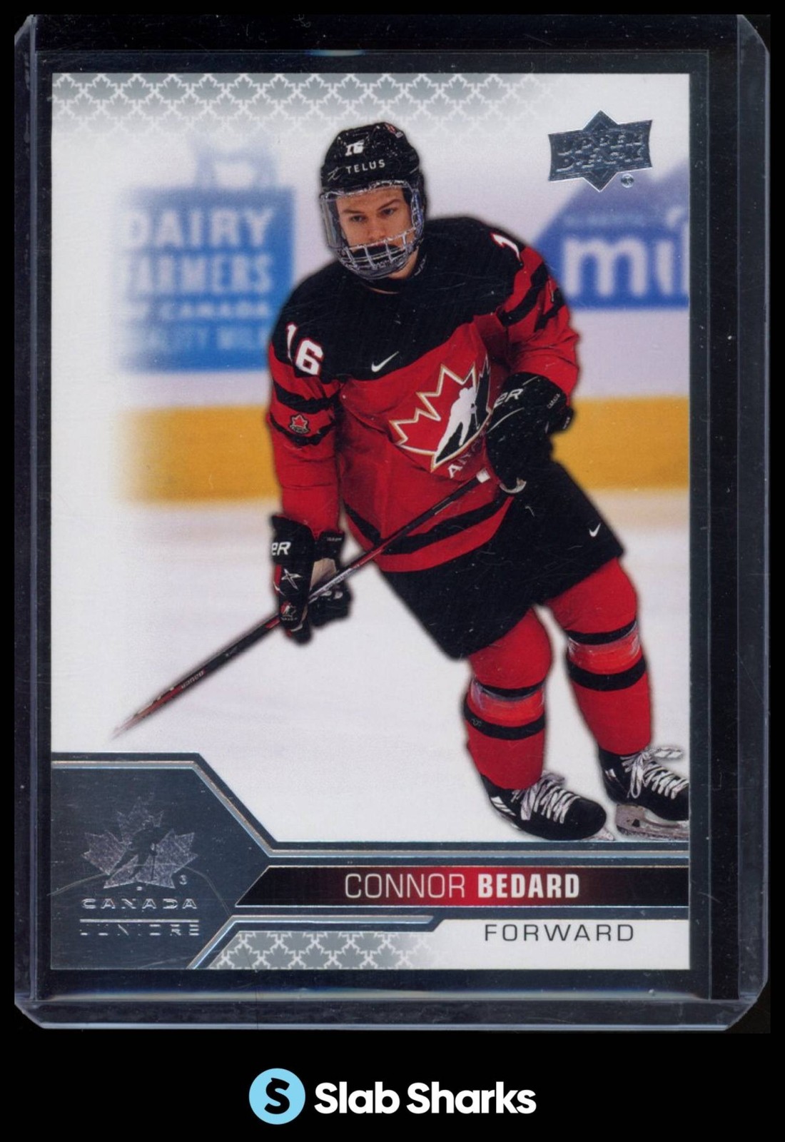 2022 UPPER DECK TEAM CANADA JUNIORS #2 CONNOR BEDARD