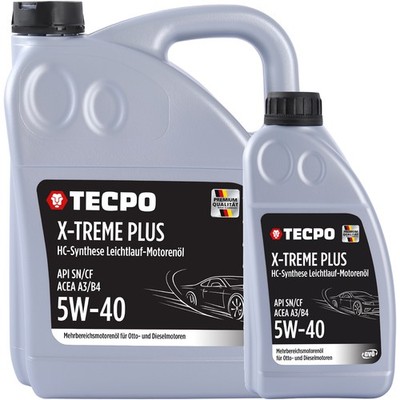 6L TECPO 5W-40 X-TREME PLUS MOTORÖL 502.00 505.00 229.3 226.5 LL-01 LL-98 5W40