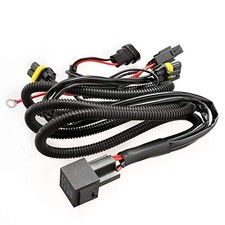   Universal HID Battery Wiring Relay Harness 12V 40 AMP 35W/55W - H1 H3 H7 H8