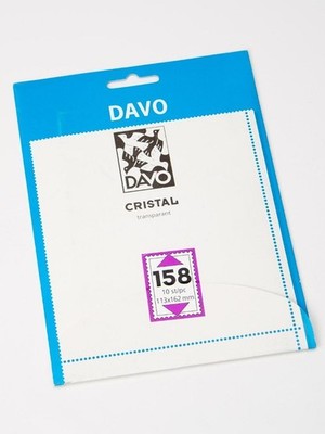 Davo Klemmstreifen Cristal klar C158 113x162mm DV22158 Neuware originalverpackt 