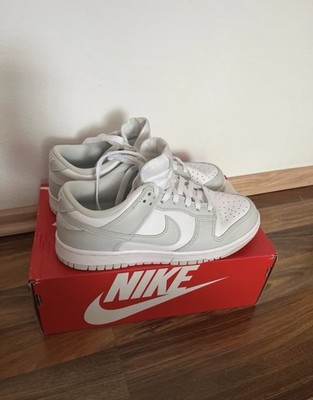 Nike Dunk Low Grau, Größe 38