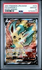 2021 POKEMON JPN SWORD & SHIELD EEVEE HEROES #070 FULL ART/LEAFEON V PSA 10