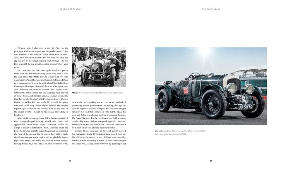 100 Years of Bentley (Reissue) - Official History & Photo Archive, 200+ Images, - Image 2 of 4