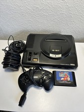 16 - BIT Sega Mega Drive Console Bundle With Controller And Game - Vintage