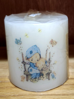 Vintage Hallmark BETSEY CLARK CANDLE ''Love is the Reward of Love'' New Condition!