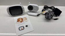Image of Wireless Digital Video Baby Monitor 3.5" TFT LCD Monitor. 2-Way Talk. IR. + Temp