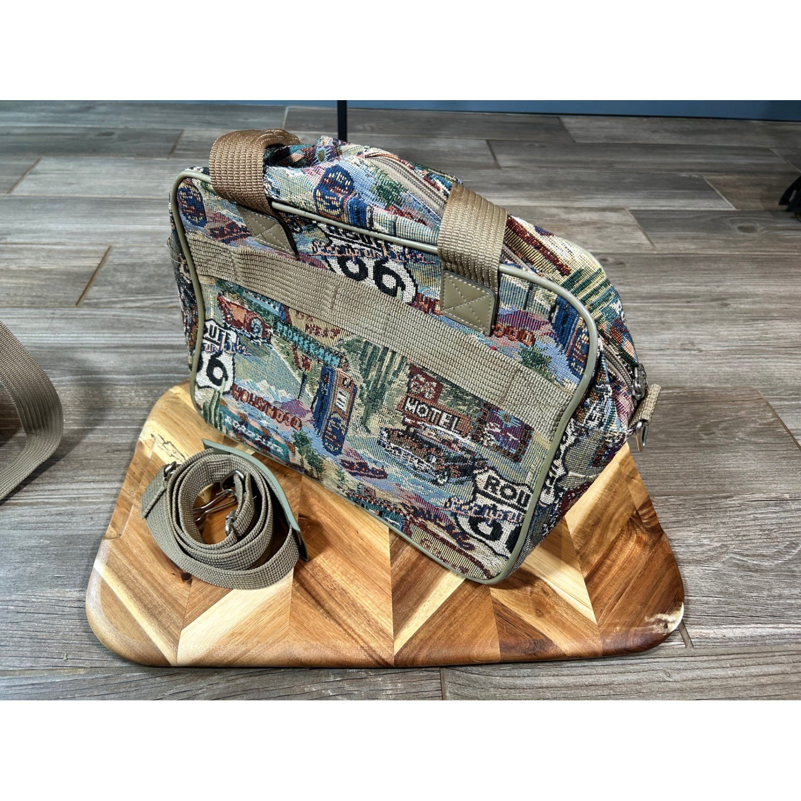 Pioneer Express Route 66 Tapestry Travel Bag Waist Pa… - Gem