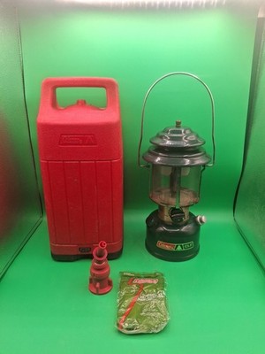 Vintage COLEMAN Model 288 CL2 double mantle lantern 1983 USA w/ case works