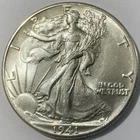 1941 P Walking Liberty Silver Half Dollar UNC