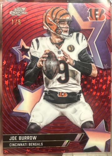 2025 Topps Cosmic Chrome Joe Burrow Base (RAW)